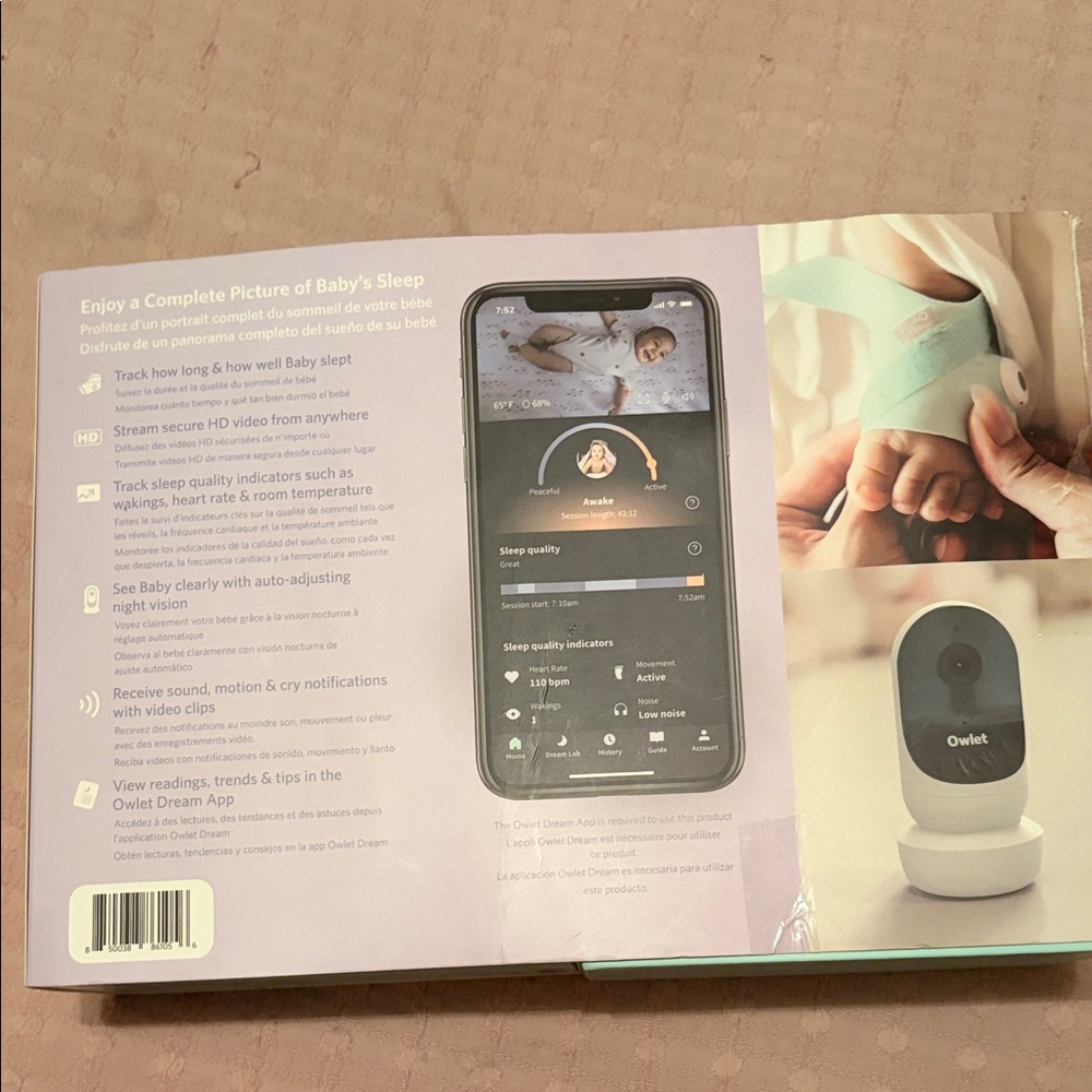 Owlet Baby Monitor with Camera